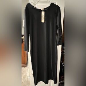 Yelete Classic Black Long Sleeve Dress